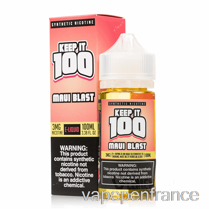 Maui Blast - Gardez-le 100 E-liquide - Stylo Vape 100 Ml 0 Mg